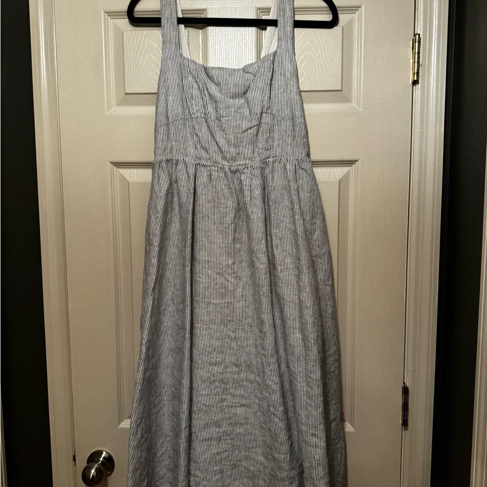 Quince European linen midi dress size M - Picture 5 of 6